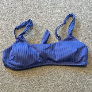 Blue Bikini Top
